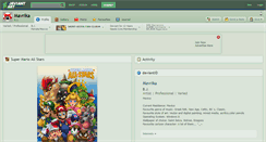 Desktop Screenshot of mavrika.deviantart.com
