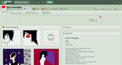 Desktop Screenshot of kiyou-hoshigaki.deviantart.com