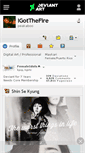Mobile Screenshot of igotthefire.deviantart.com