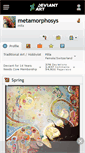 Mobile Screenshot of metamorphosys.deviantart.com