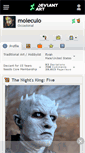 Mobile Screenshot of moleculo.deviantart.com
