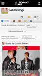 Mobile Screenshot of gabidesings.deviantart.com