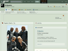 Tablet Screenshot of eclipseinc.deviantart.com