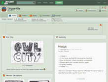 Tablet Screenshot of laqua-alta.deviantart.com