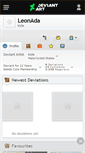 Mobile Screenshot of leonada.deviantart.com