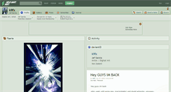 Desktop Screenshot of k9fx.deviantart.com
