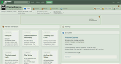Desktop Screenshot of prisonerexpress.deviantart.com