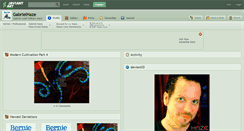 Desktop Screenshot of gabrielhaze.deviantart.com