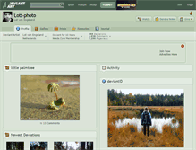 Tablet Screenshot of lott-photo.deviantart.com