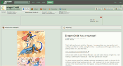 Desktop Screenshot of eragon13666.deviantart.com