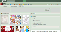 Desktop Screenshot of hsm2.deviantart.com