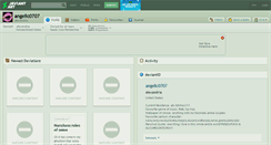 Desktop Screenshot of angelic0707.deviantart.com