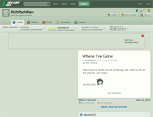 Tablet Screenshot of pichipachipaw.deviantart.com