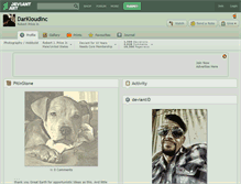 Tablet Screenshot of darkloudinc.deviantart.com