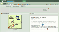 Desktop Screenshot of destiny321.deviantart.com