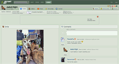 Desktop Screenshot of jaded-night.deviantart.com