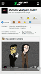 Mobile Screenshot of jhonen-vasquez-rulez.deviantart.com