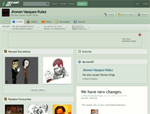 Tablet Screenshot of jhonen-vasquez-rulez.deviantart.com