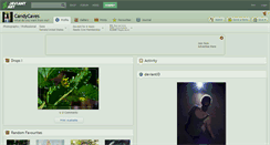 Desktop Screenshot of candycaves.deviantart.com