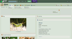 Desktop Screenshot of mikespl.deviantart.com
