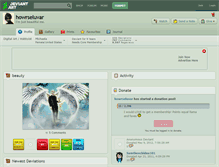 Tablet Screenshot of howrseluvar.deviantart.com