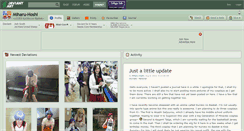 Desktop Screenshot of miharu-hoshi.deviantart.com