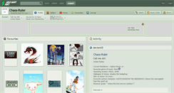 Desktop Screenshot of chaos-ruler.deviantart.com