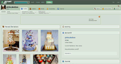 Desktop Screenshot of pinkcakebox.deviantart.com