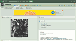 Desktop Screenshot of livanastock.deviantart.com