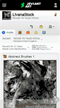 Mobile Screenshot of livanastock.deviantart.com