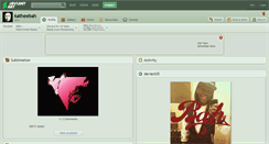 Desktop Screenshot of katheebah.deviantart.com
