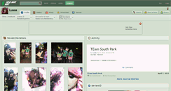 Desktop Screenshot of luaaa.deviantart.com
