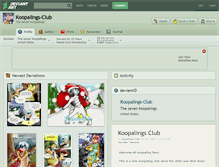 Tablet Screenshot of koopalings-club.deviantart.com