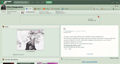 Desktop Screenshot of killeromeganekko.deviantart.com