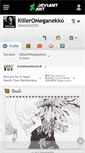 Mobile Screenshot of killeromeganekko.deviantart.com