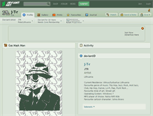 Tablet Screenshot of j-t-r.deviantart.com