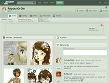 Tablet Screenshot of polysics-or-die.deviantart.com