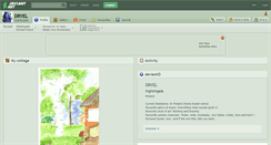 Desktop Screenshot of dryel.deviantart.com
