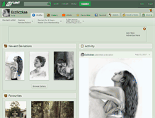 Tablet Screenshot of eszliczkaa.deviantart.com