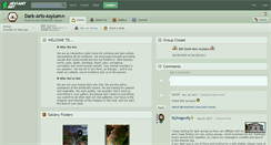 Desktop Screenshot of dark-arts-asylum.deviantart.com