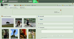 Desktop Screenshot of alagos.deviantart.com