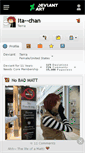 Mobile Screenshot of ita--chan.deviantart.com