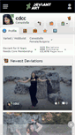 Mobile Screenshot of cdcc.deviantart.com