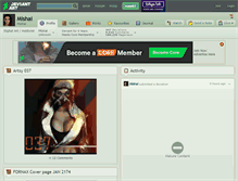 Tablet Screenshot of mishai.deviantart.com