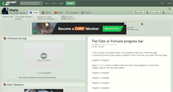 Desktop Screenshot of kharta.deviantart.com