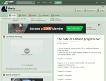 Tablet Screenshot of kharta.deviantart.com