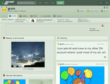 Tablet Screenshot of girz94.deviantart.com