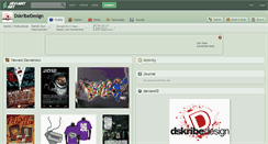 Desktop Screenshot of dskribedesign.deviantart.com