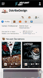 Mobile Screenshot of dskribedesign.deviantart.com