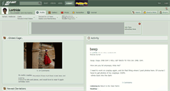 Desktop Screenshot of lorthide.deviantart.com